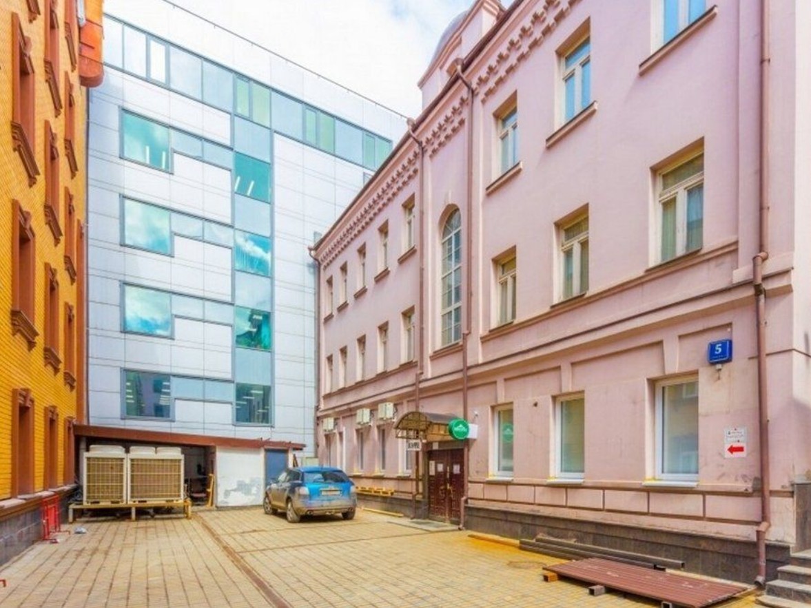 фасад дома, здание по адресу г Москва, Известковый пер, д 5 стр 2